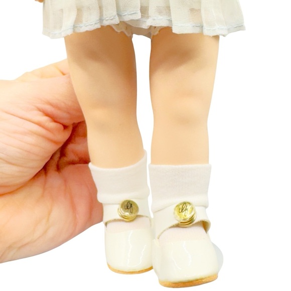 Shirley Temple Ginny Porcelain Doll MBI 11” Sailor Dress w/ Stand - Picture 8 of 15